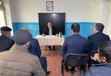 Laçın Rayon İcra Hakimiyyətinin başçısı Aqil Nəzərlinin növbəti görüşü-səyyar qəbulu İsmayıllı rayonunda keçirildi. 06.05.2026