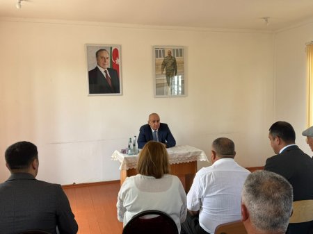 Laçın Rayon İcra Hakimiyyətinin başçısı Aqil Nəzərlinin növbəti görüşü-səyyar qəbulu Tərtər rayonunda keçirildi. 01.07.2026