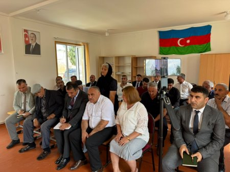 Laçın Rayon İcra Hakimiyyətinin başçısı Aqil Nəzərlinin növbəti görüşü-səyyar qəbulu Tərtər rayonunda keçirildi. 01.07.2026