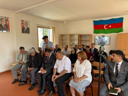 Laçın Rayon İcra Hakimiyyətinin başçısı Aqil Nəzərlinin növbəti görüşü-səyyar qəbulu Tərtər rayonunda keçirildi. 01.07.2026