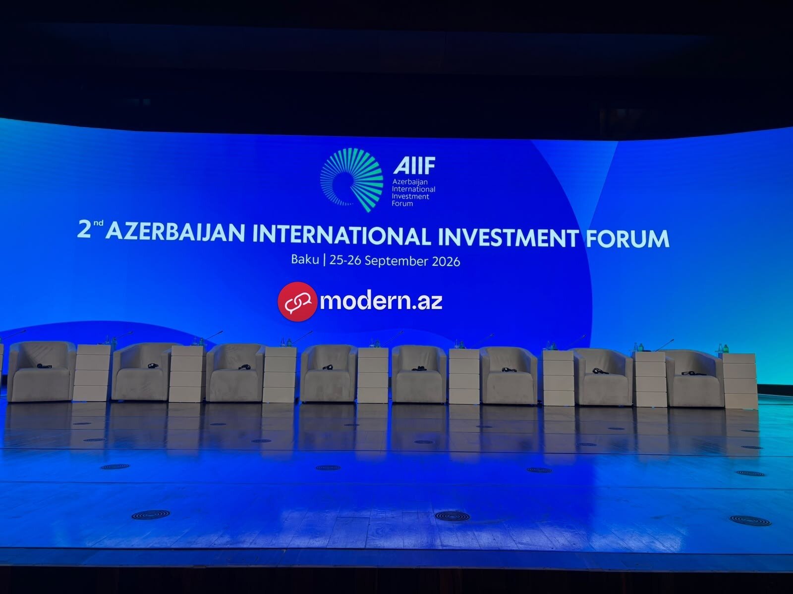Bakıda İkinci Azərbaycan Beynəlxalq İnvestisiya Forumu keçirilir