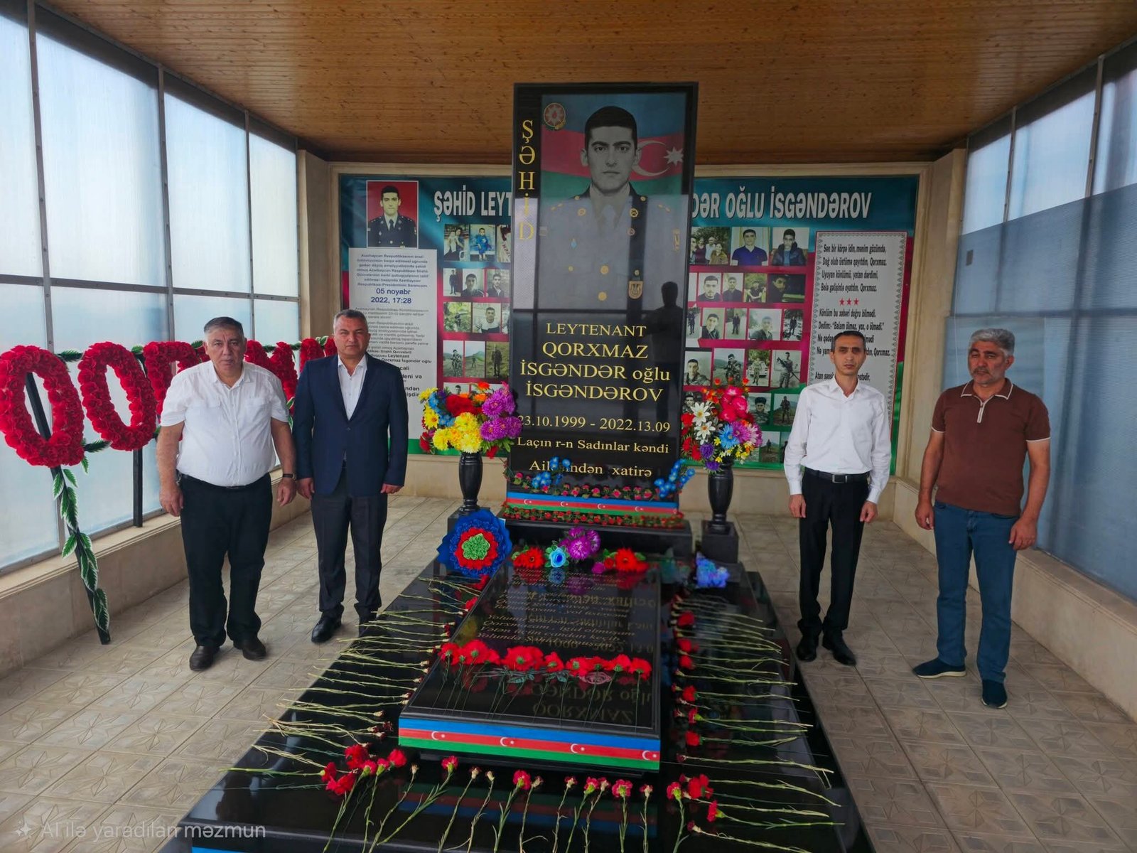 Şəhid Qorxmaz İsgəndərovun xatirəsi ehtiramla anılıb