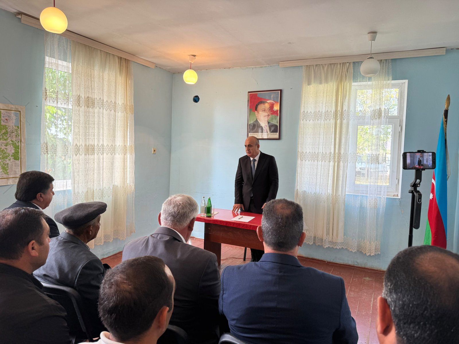 Laçın Rayon İcra Hakimiyyətinin başçısı Aqil Nəzərlinin növbəti görüşü-səyyar qəbulu Ağcabədi rayonunun Muğanlı kəndi ərazisində keçirilmişdir. 15.10.2026